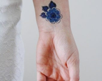 delft blue tattoo etsy delft blue tattoo etsy