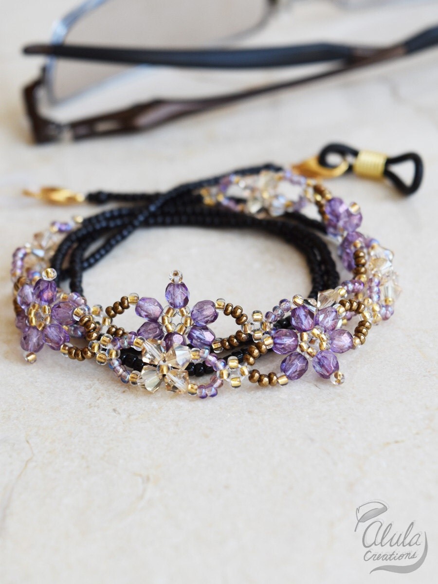 Eyeglass Chain Beaded Eyeglass Holder Necklace Eyeglass