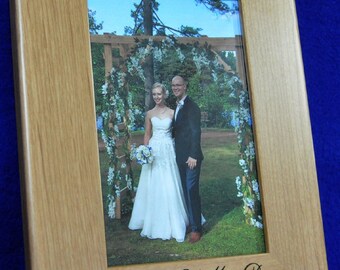 Parents Of The Groom Gift ~ Mother Of The Groom ~ Father Of The Groom ~ Wedding Frame ~ Picture Frames ~ Parents Of Groom Gift ~ 8x10 Frame