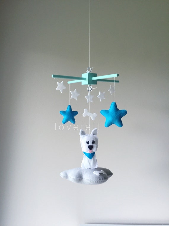 Baby mobile Dog mobile Baby Crib Mobile Baby Mobile dog