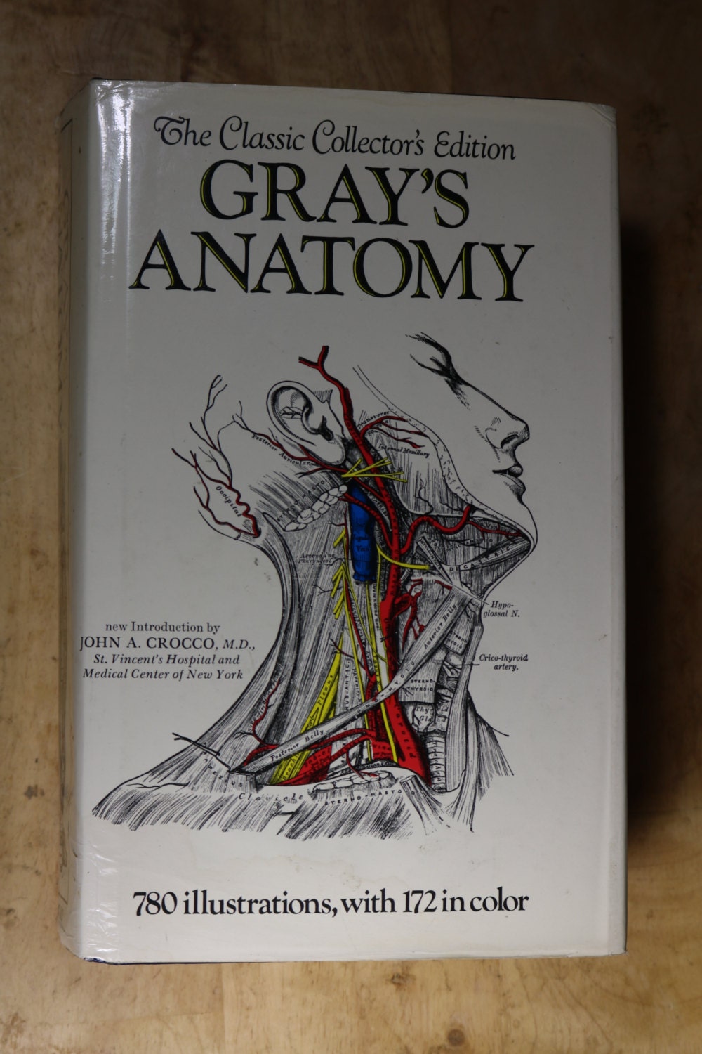 gray's anatomy hardcover vintage book used science biology