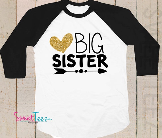 big sister shirt designs