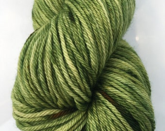 WORSTED WEIGHT superwash merino wool yarn-forest