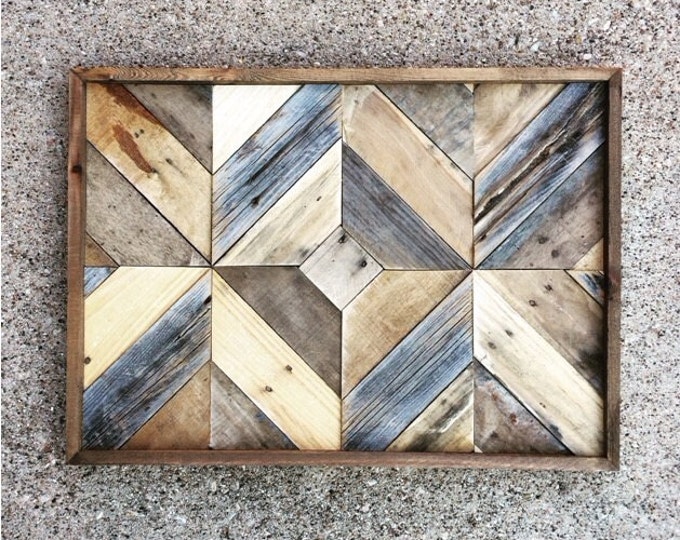 Reclaimed Wood Wall Art | barn wood | reclaimed | art