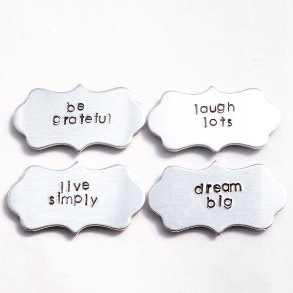 Inspirational quote fridge by HonestExpressions on Etsy