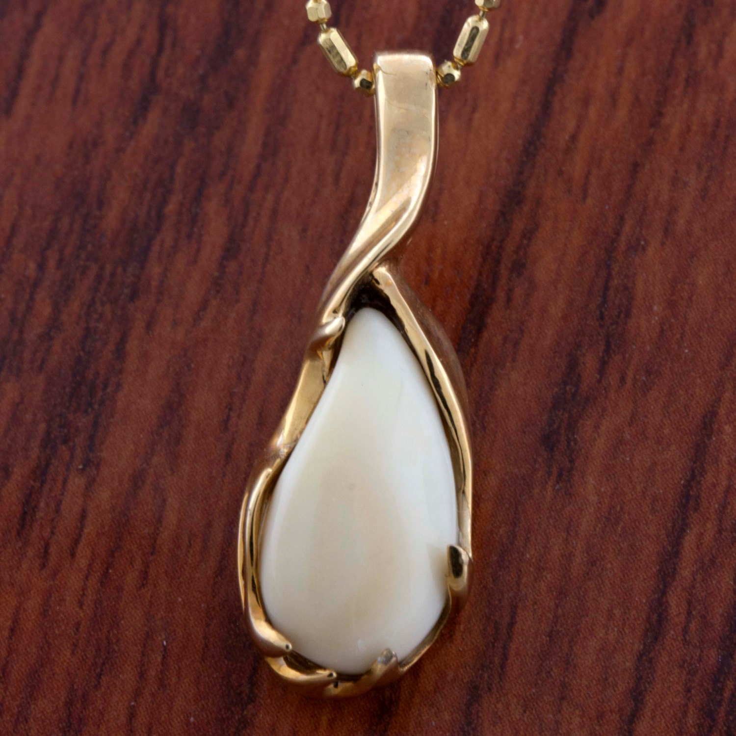 Elk Ivory Necklace Elk Tooth Necklace Elk Ivory Pendant Elk