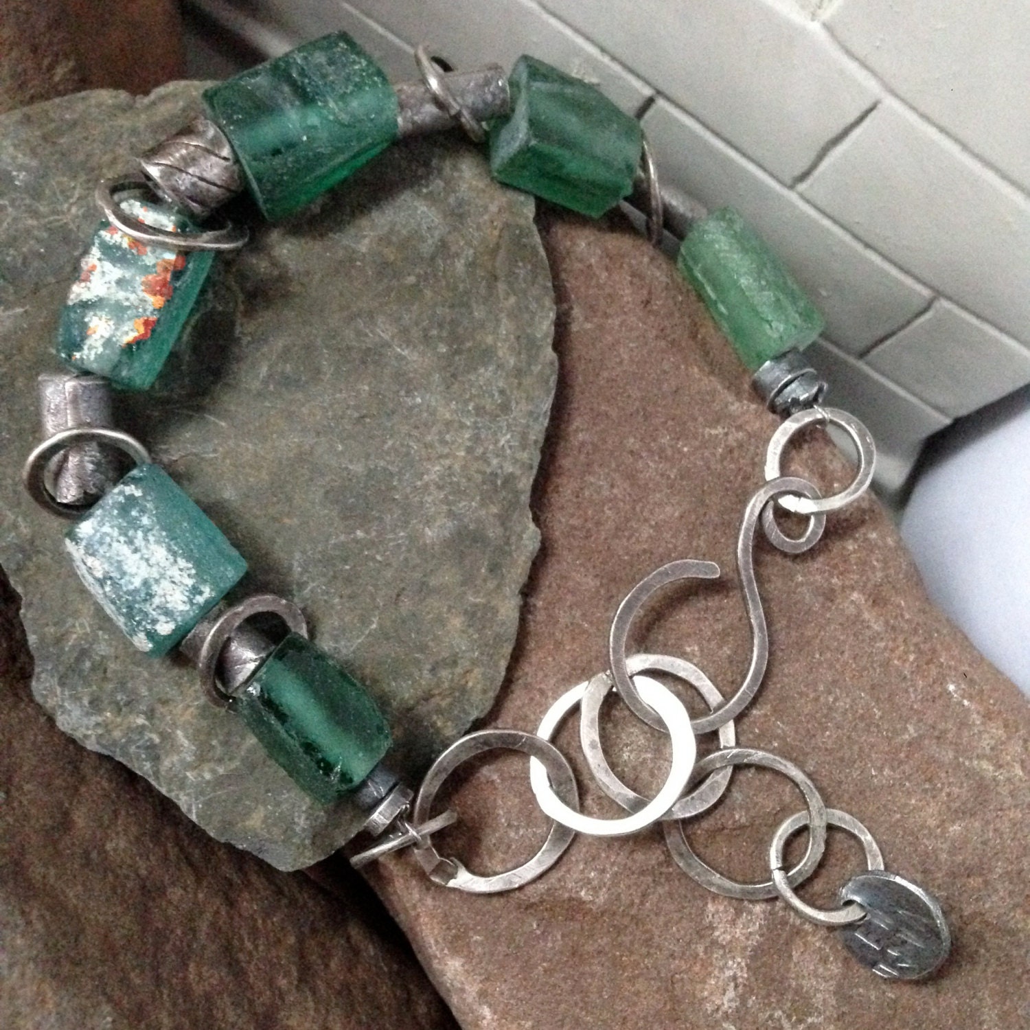 Ancient Jewelry Roman Glass Ancient Bracelet Glass Beads Roman