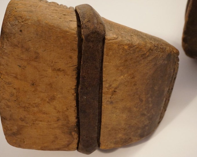 Antique Carved Stirrups - 1800s