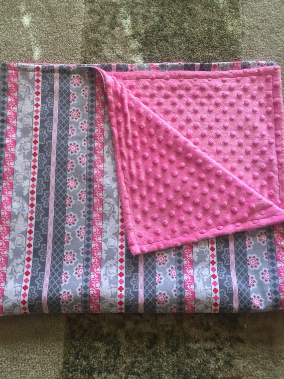 Custom Made Crib Size Baby Blanket by BabasEverAfters on Etsy