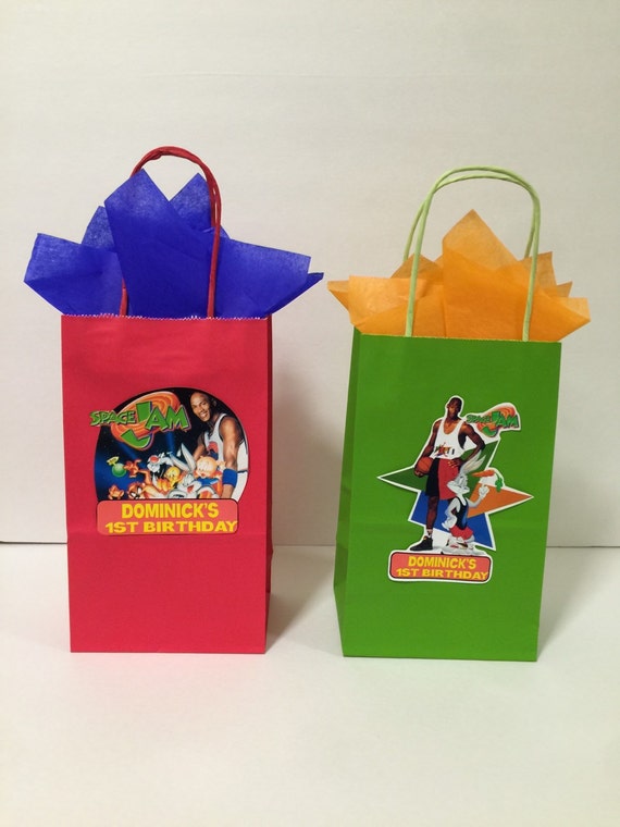 Space Jam party bags 12