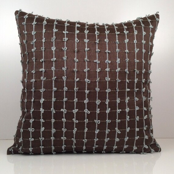 Dark Brown Pillow Decorative Throw Pillow Cover Cushion