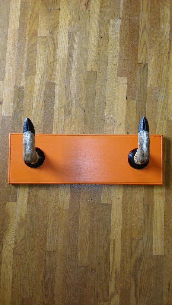 Deer Leg Gun Rack Man CaveTaxidermy