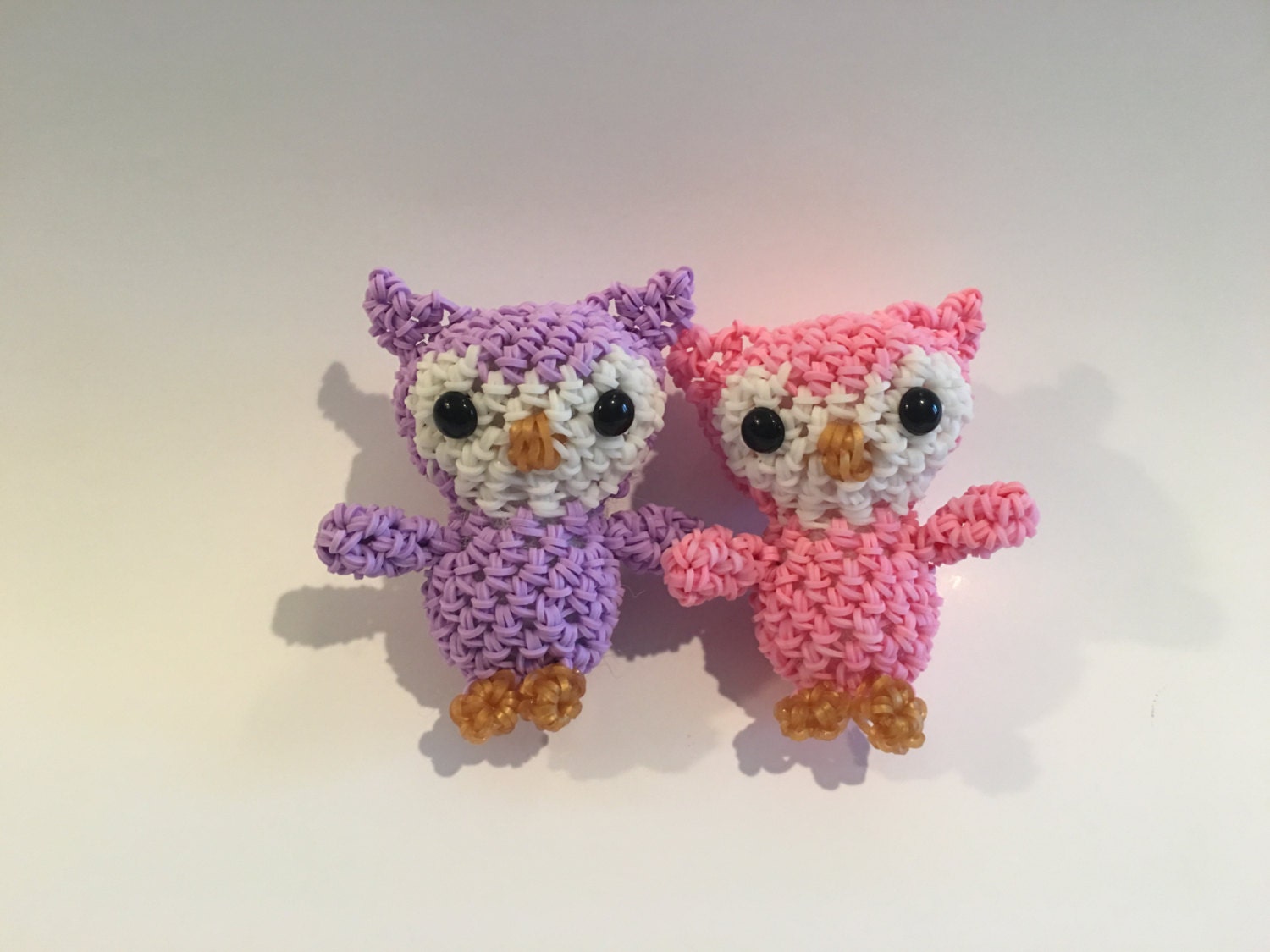 Owl Rubber Band Figure Rainbow Loom Loomigurumi Rainbow Loom