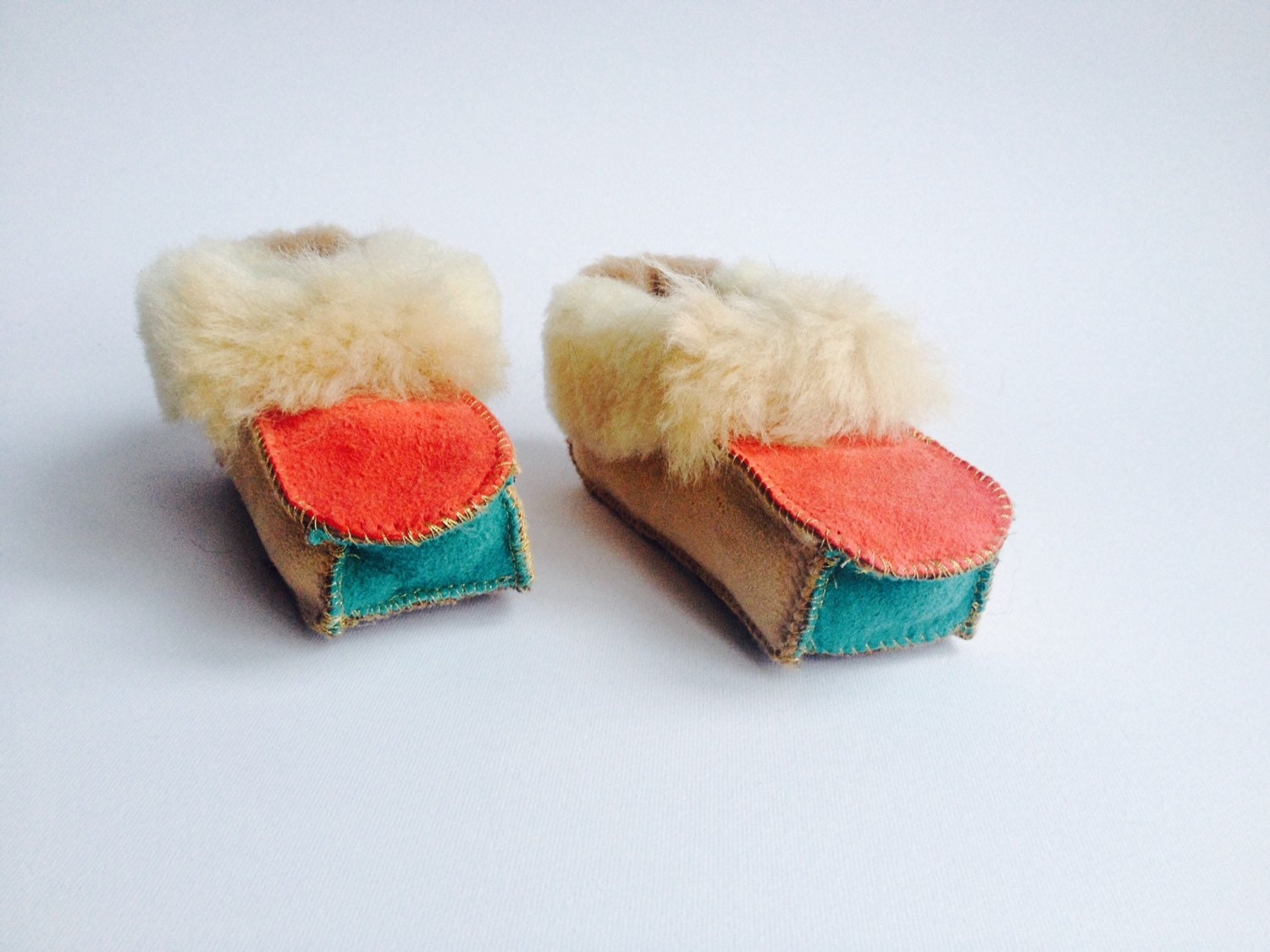 Baby leather slippers Infant slippers leather moccasins