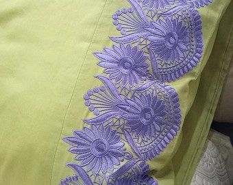 Machine Embroidery Design - Oriental Lace border