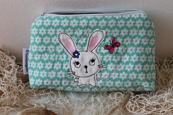 bunny makeup bag