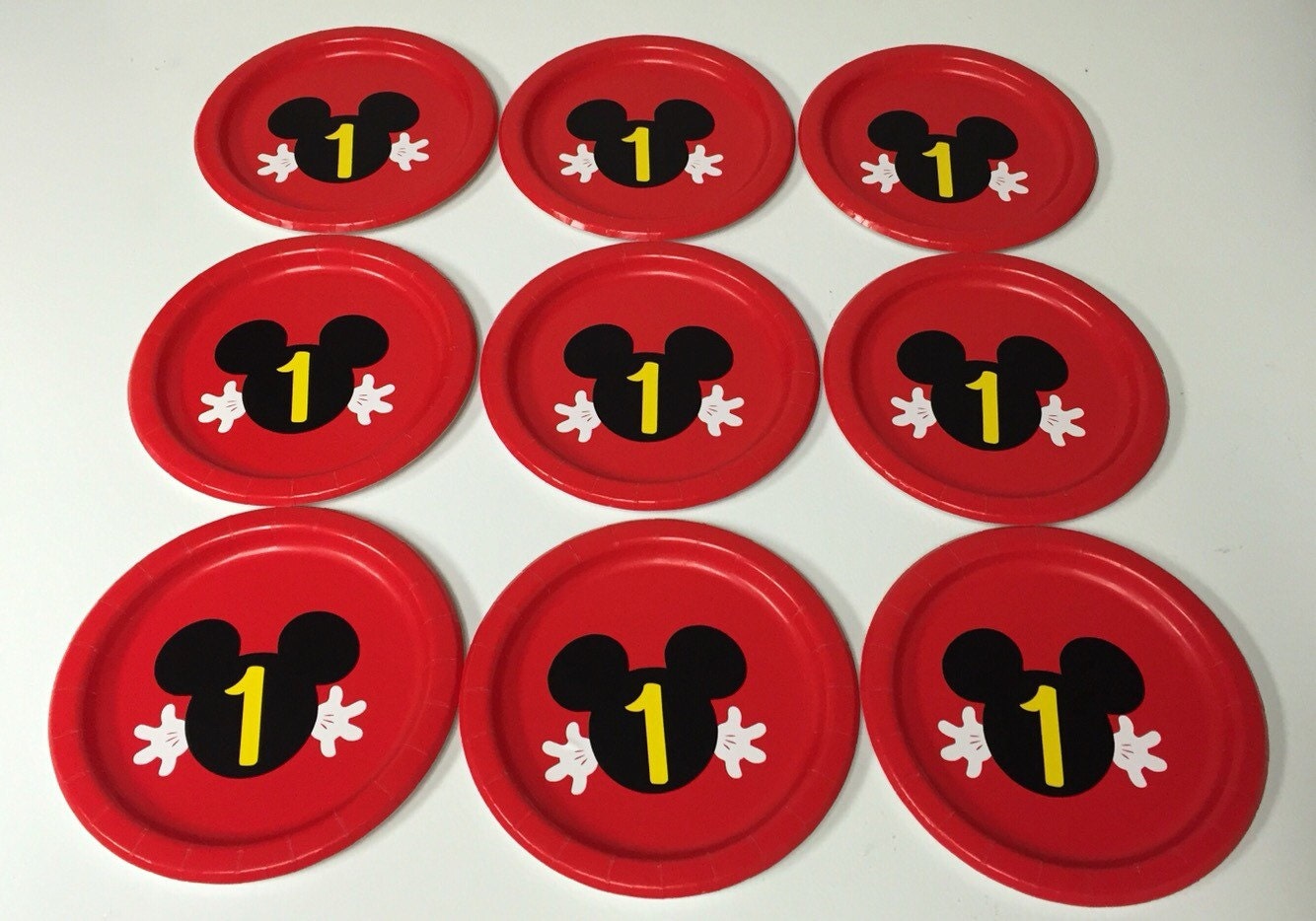 home goods mickey mouse plates