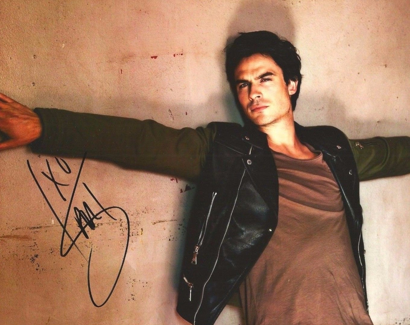 IAN SOMERHALDER signed AUTOGRAPHED 8x10 by crystallynnsphotos