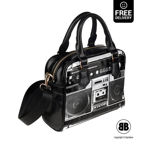 GHETTO BLASTER Bag Radio Handbag Boombox Shoulder Bag by BYMBOW