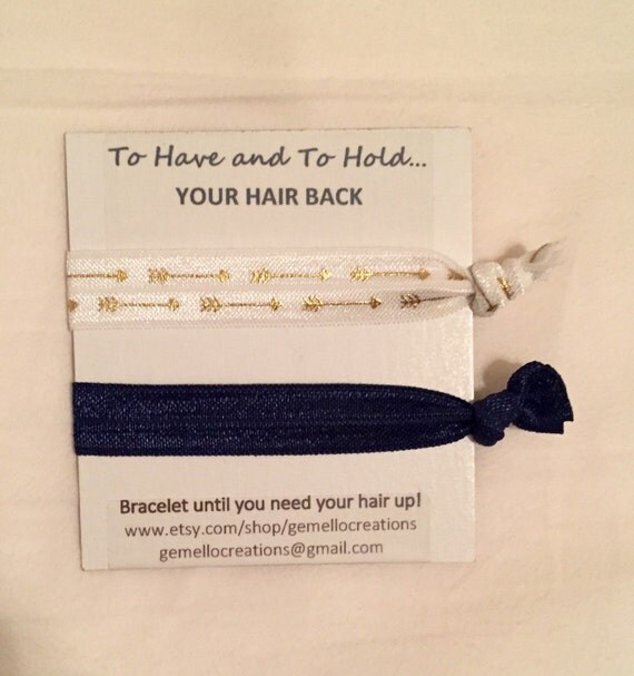 To Have and To Hold Your Hair Back by GemelloCreations on Etsy