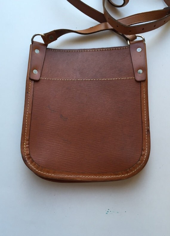 Vintage Bus Conductors Leather Bag. by Vintage235 on Etsy