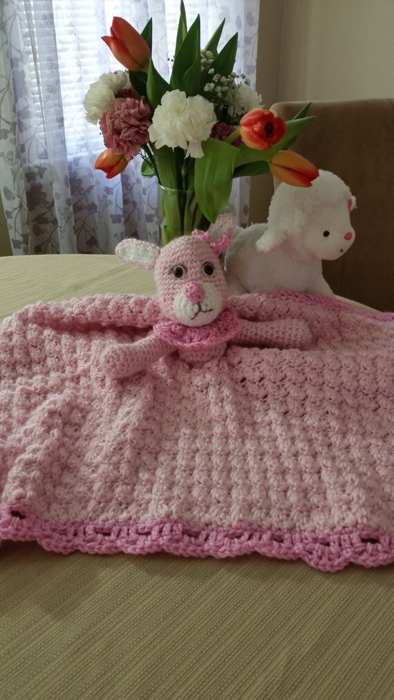 Hand Crocheted Baby Blanket by SandraTsHomeGoods on Etsy