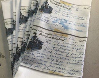 Custom Family Recipe Dish Towel 13pk