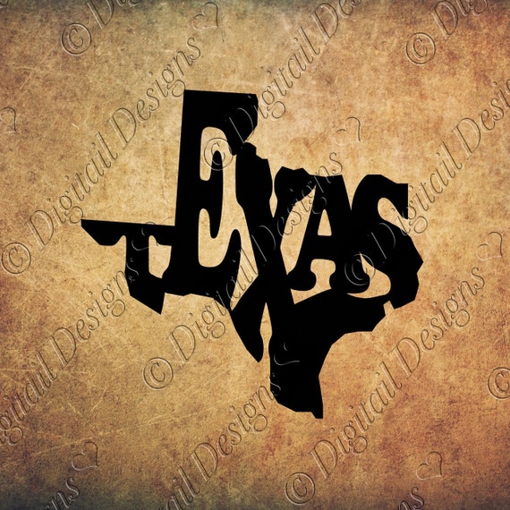 Download Texas State Word Art SVG PNG Dxf Fcm Eps Cut File Texas svg