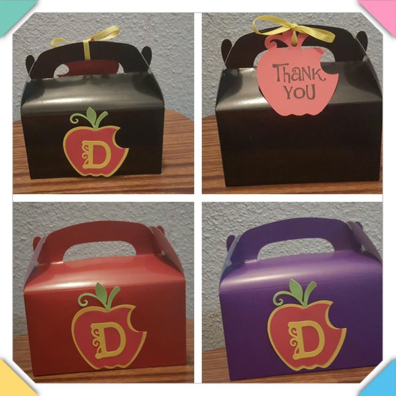 Disney Descendants Popcorn Box Favor - Disney Descendants Party