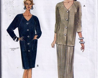 Misses' Dress, Top & Skirt / Robe, haut et jupe - Very Easy Very Vogue, pattern no 8941