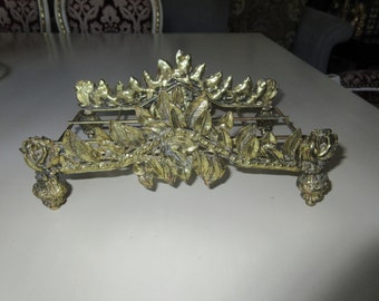 ORNATE TOWEL or NAPKIN Holder