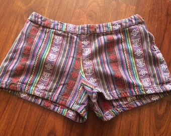 Vintage Free People sz 2 shorts/hotpants