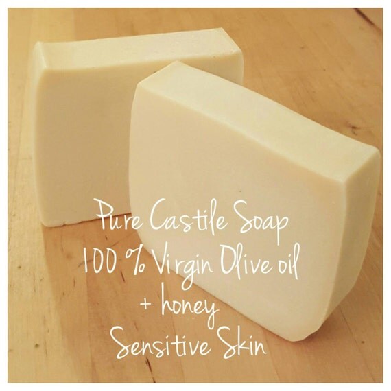 SoapHypoallergenicCastile Virgin Olive Oil with honey for