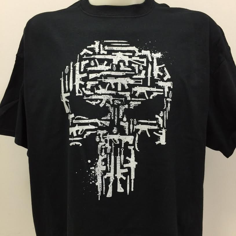 Punisher Skull & Guns T-Shirt