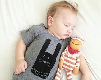 Easter bunny kid tshirt, kids bunny, bunny baby shirt, easter bunny tee, snuggle bunny tshirt, easter tshirt, bunny face, bunny birthday