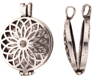 Landical Lot De 24 Colliers En Forme De Cage En Cristal - 3 Tailles - Collier Réglable En Métal Doré Et Argenté - Pendentif Vide - Pour Homme Et Femme, Métal, Métal