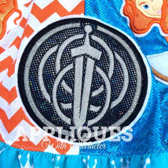 disney brave applique design