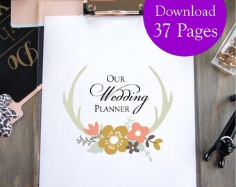 Printable Wedding Planner The Ultimate Instant Download Bridal Shower Printable Wedding Planner The Ultimate Instant Download Bridal Shower