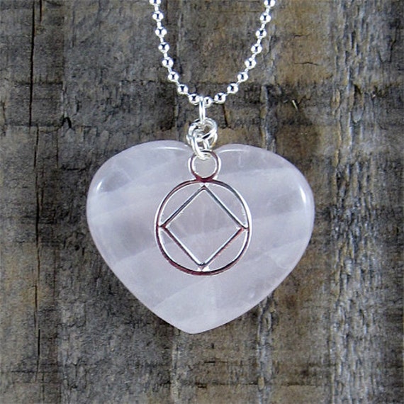NA Jewelry 12 step necklace Narcotics Anonymous Necklace