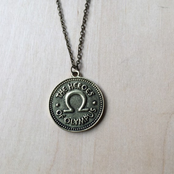 Percy Jackson The Heroes of Olympus Necklace by TheLastPegasus