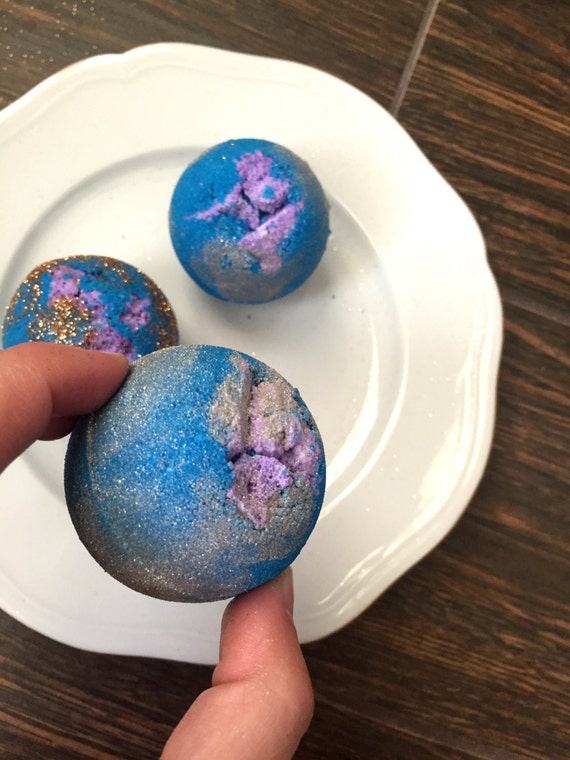Stellar Galaxy Bath Bomb by TheFizzyFox on Etsy