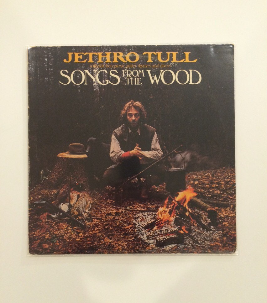 Jethro Tull Songs From The Woods vinyl record album LP