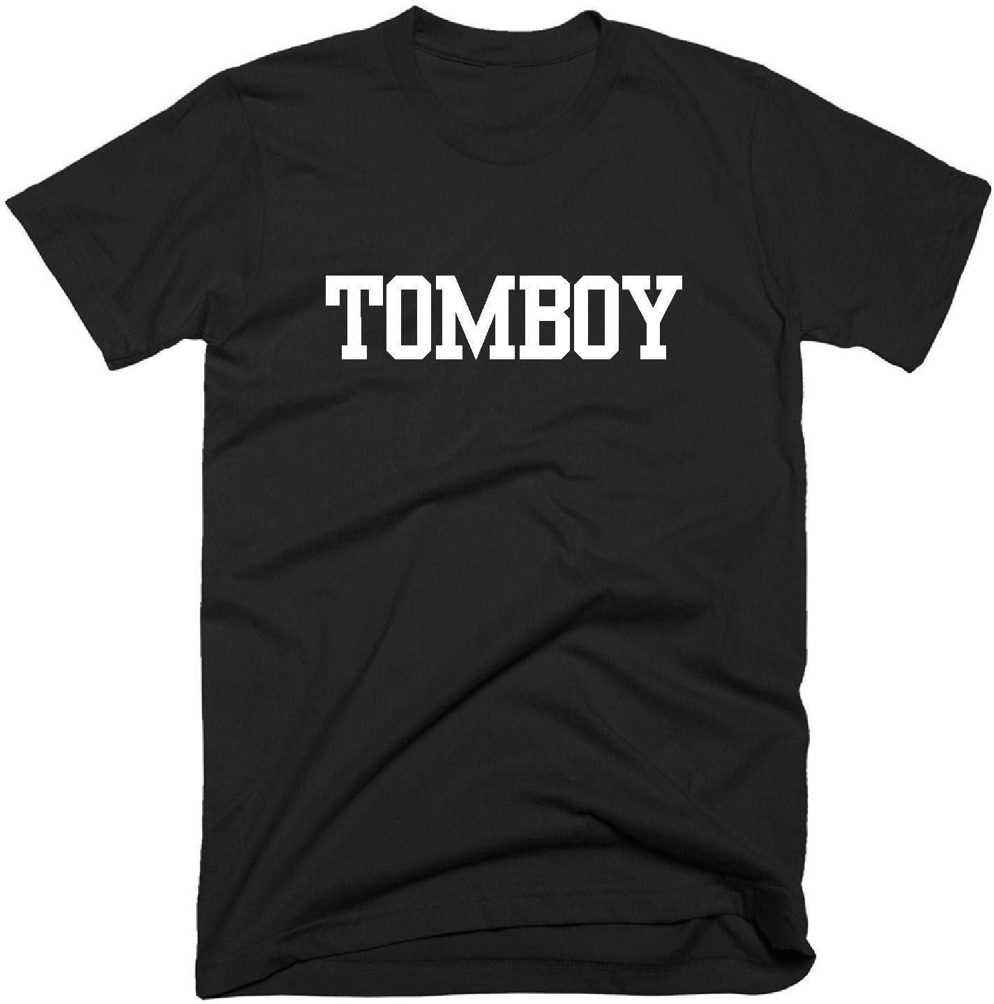 Tomboy TShirt Funny Girls TShirt T Shirt In 5 by QuirkyShirty