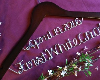Personalized Doctor Hanger With Date, Doctor Graduation Hanger, Doctor Hanger, White Coat Ceremony, First White Coat Hanger, Custom Hanger.