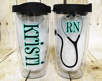 Nurses tumbler, Nurse, Nurses, Nurses cup, Nurses gift, Nurses week gift, Stethoscope, Nurse Appreciation, Custom Tumbler, Nurses Week