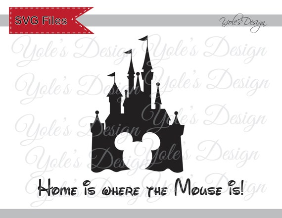 Download INSTANT DOWNLOAD Disney Castle Home SVG Trip by YoleDesign