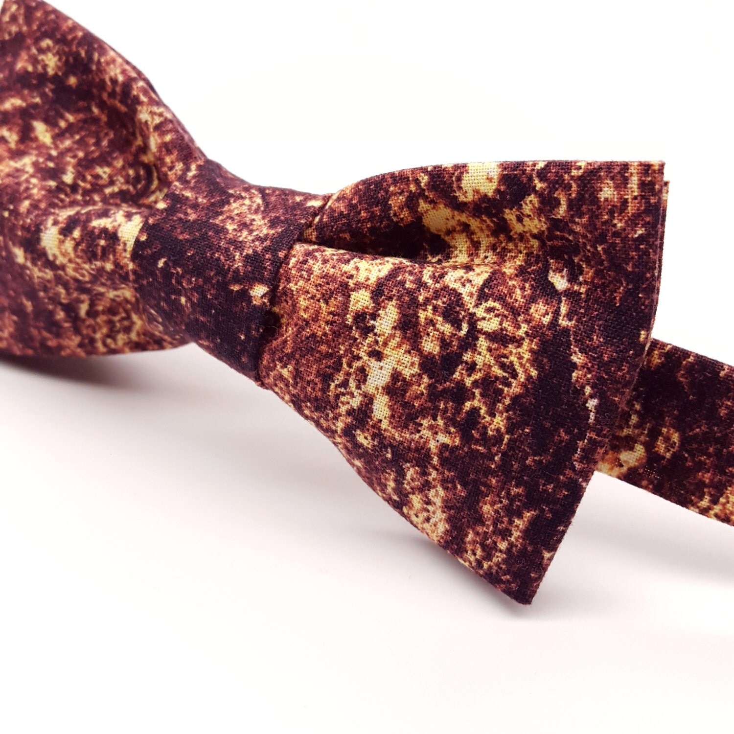 Rust Bow tie Brown Bow tie Copper Bow tie Men's
