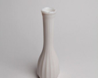 Mid Century Modern White Vase