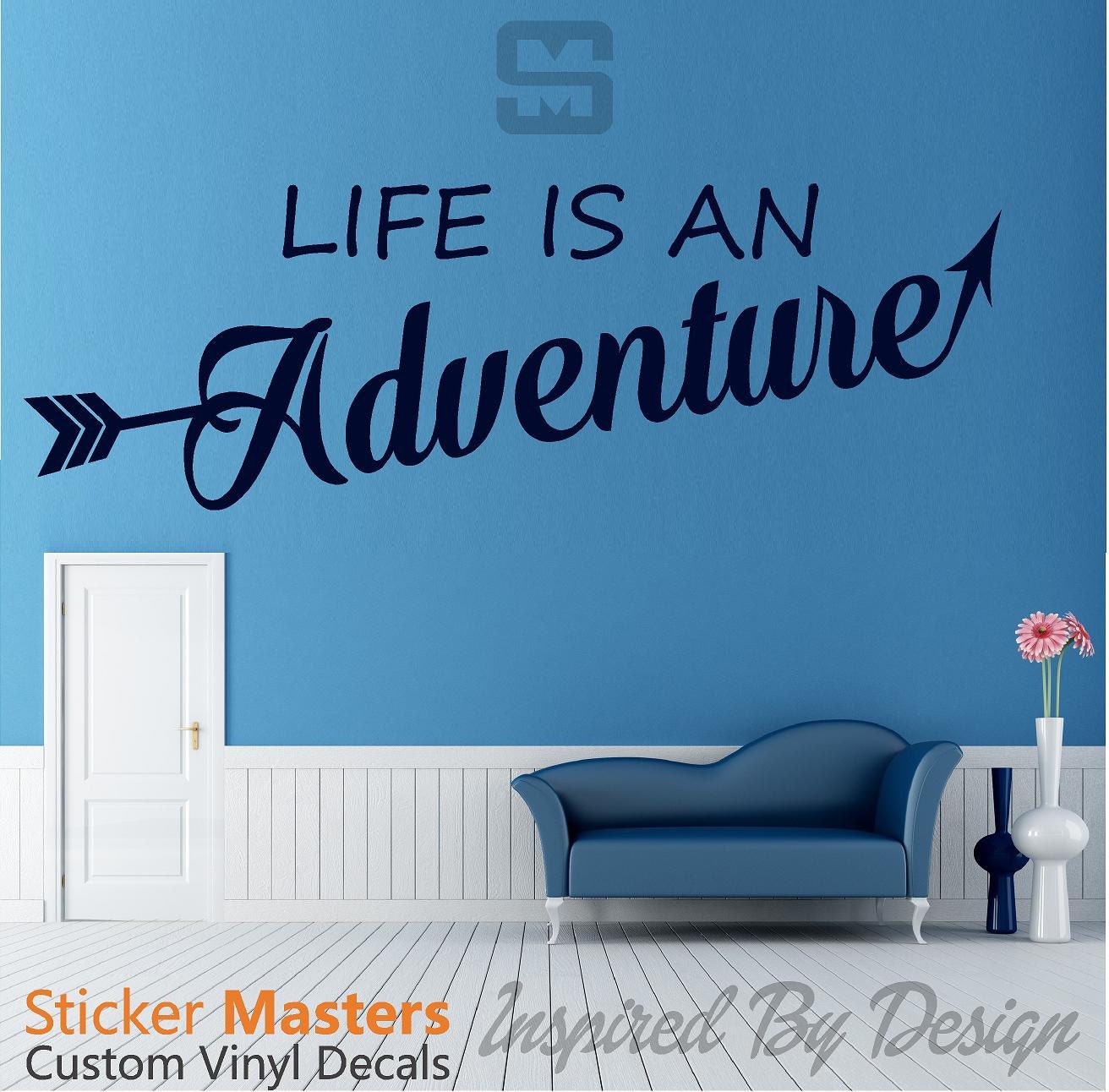 Adventure Wall Decal Life is an Adventure Vinyl by StickerMasters