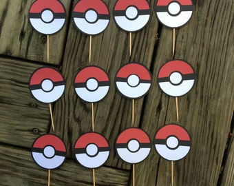 12 Pokemon Cake Toppers